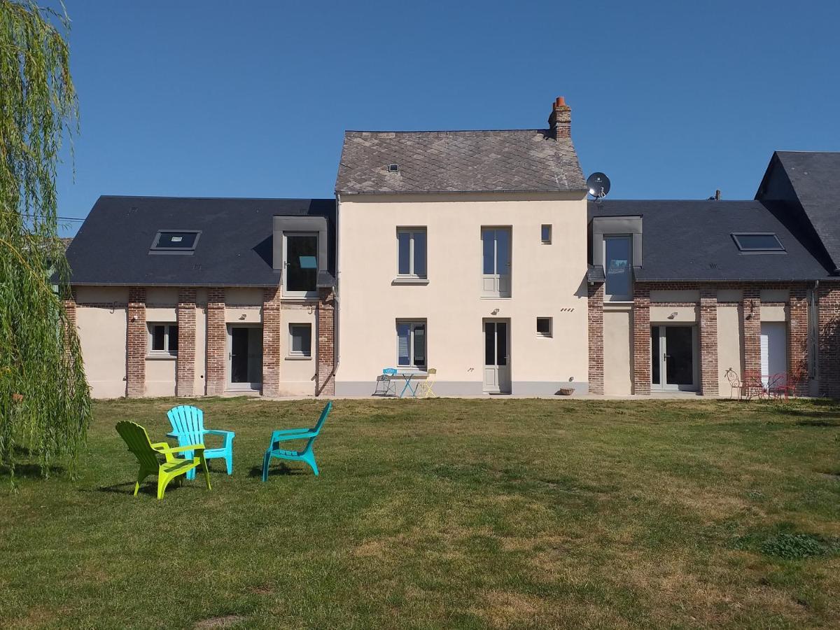 Gite 3 Les Embruns Ancien Corps De Ferme Plage Aparthotel Criel-sur-Mer Kültér fotó